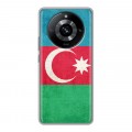 Дизайнерский силиконовый чехол для Realme 11 Pro Флаг Азербайджана