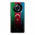 Дизайнерский пластиковый чехол для Realme 11 Pro Флаг Азербайджана