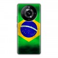Дизайнерский пластиковый чехол для Realme 11 Pro Флаг Бразилии