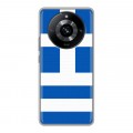 Дизайнерский силиконовый чехол для Realme 11 Pro Флаг Греции