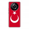Дизайнерский силиконовый чехол для Realme 11 Pro Флаг Турции