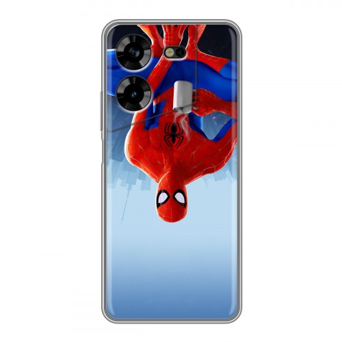 Дизайнерский силиконовый чехол для Tecno Pova 5 4G Человек-паук : Через вселенные