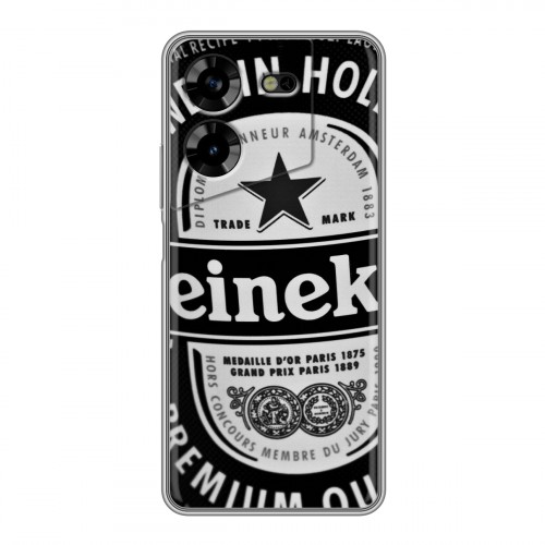 Дизайнерский силиконовый чехол для Tecno Pova 5 4G Heineken