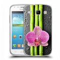 Дизайнерский силиконовый чехол для Samsung Galaxy Core Орхидеи