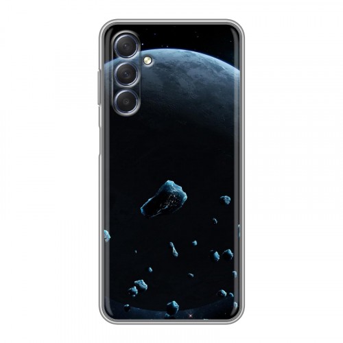 Дизайнерский силиконовый чехол для Samsung Galaxy M54 Астероиды