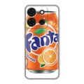 Дизайнерский силиконовый чехол для Infinix Smart 7 Plus Fanta
