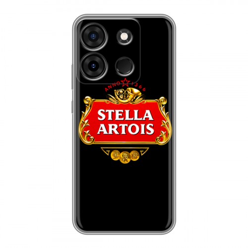 Дизайнерский силиконовый чехол для Infinix Smart 7 Plus Stella Artois