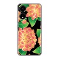 Дизайнерский силиконовый чехол для Huawei Honor X5 Plus Люксовые цветы