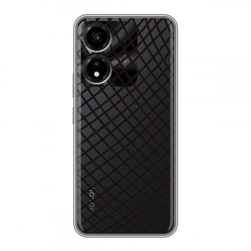 Полупрозрачный дизайнерский пластиковый чехол для Huawei Honor X5 Plus Абстракции
