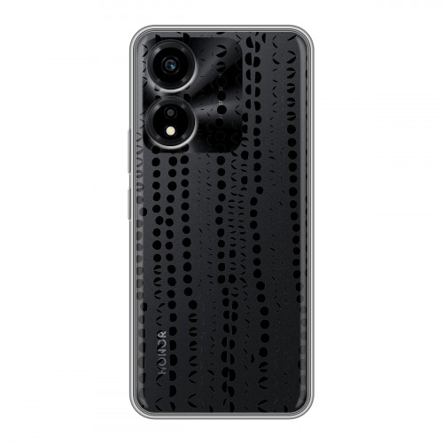 Полупрозрачный дизайнерский силиконовый чехол для Huawei Honor X5 Plus Абстракции