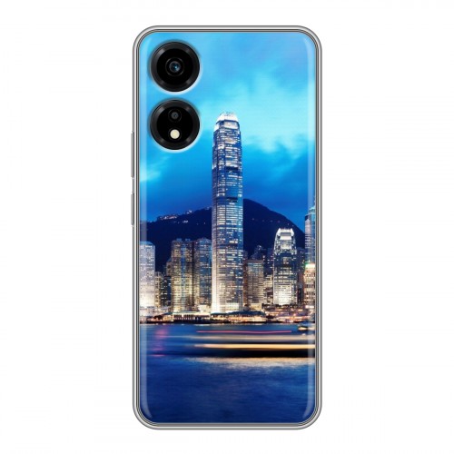 Дизайнерский силиконовый чехол для Huawei Honor X5 Plus Гонконг