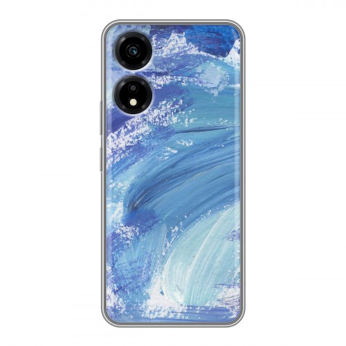 Дизайнерский пластиковый чехол для Huawei Honor X5 Plus Мазки краски
