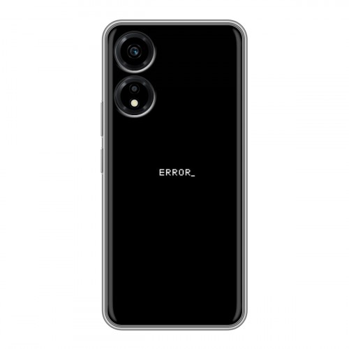 Дизайнерский пластиковый чехол для Huawei Honor X5 Plus Минимализм на черном