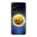 Дизайнерский силиконовый чехол для Huawei Honor X5 Plus Луна