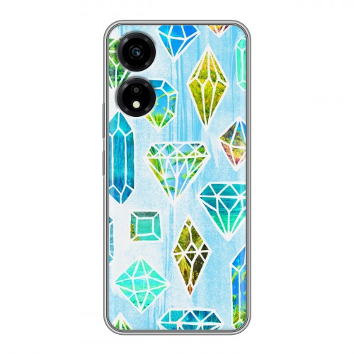 Дизайнерский пластиковый чехол для Huawei Honor X5 Plus Яркие алмазы