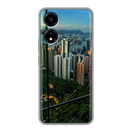 Дизайнерский пластиковый чехол для Huawei Honor X5 Plus Гонконг