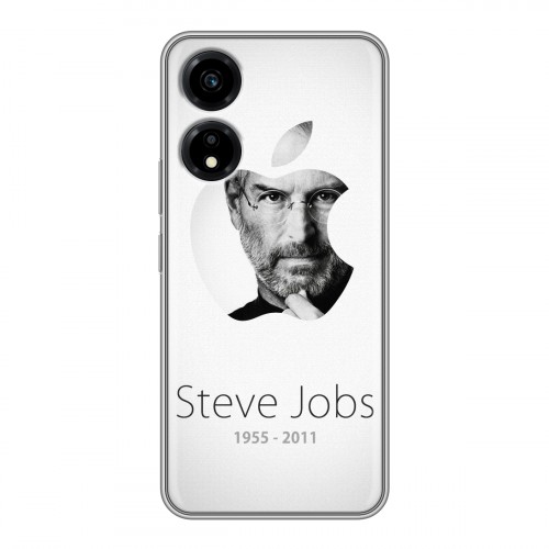 Дизайнерский силиконовый чехол для Huawei Honor X5 Plus Стив Джобс