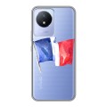 Полупрозрачный дизайнерский силиконовый чехол для Vivo Y11 (2023) Флаг Франции