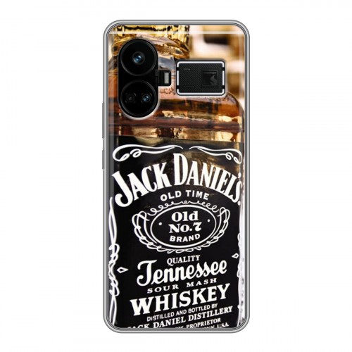 Дизайнерский силиконовый чехол для Realme GT5 Jack Daniels