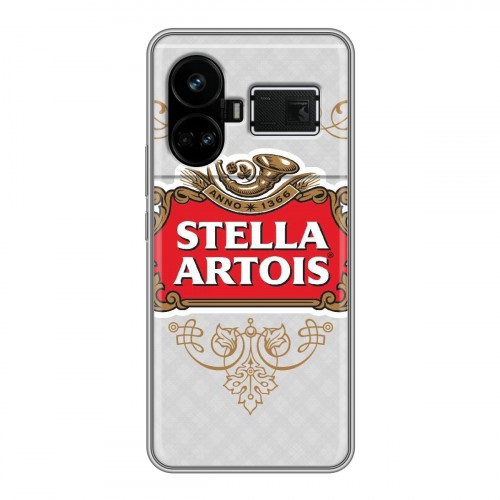 Дизайнерский силиконовый чехол для Realme GT5 Stella Artois