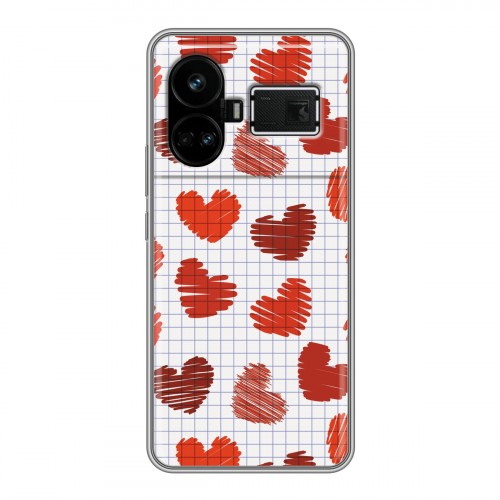 Дизайнерский силиконовый чехол для Realme GT5 День Святого Валентина