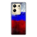 Дизайнерский пластиковый чехол для Infinix Zero 30 4G Российский флаг