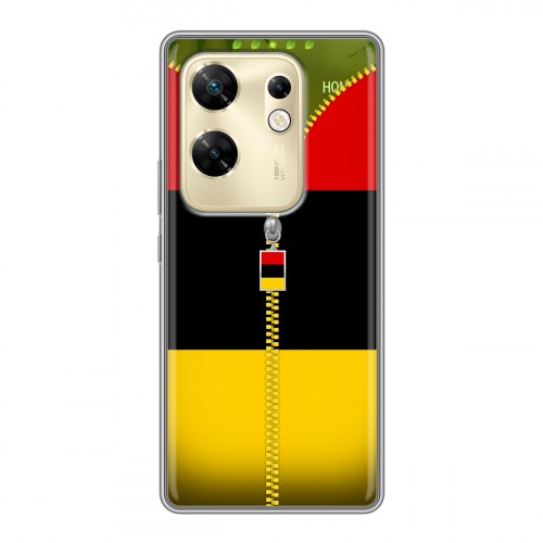 Дизайнерский силиконовый чехол для Infinix Zero 30 4G Флаг Германии