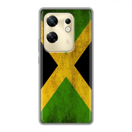 Дизайнерский пластиковый чехол для Infinix Zero 30 4G Флаг Ямайки