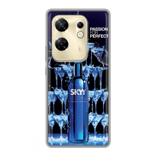 Дизайнерский пластиковый чехол для Infinix Zero 30 4G Skyy Vodka