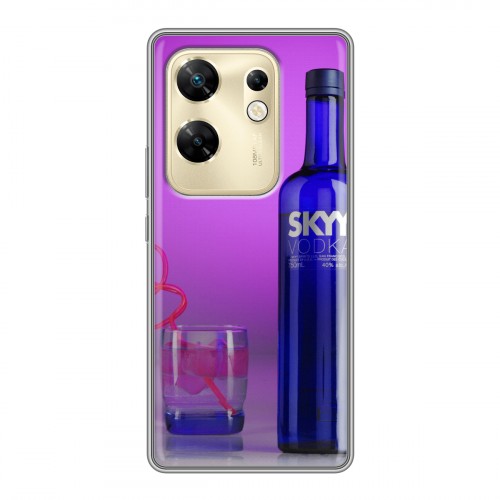 Дизайнерский силиконовый чехол для Infinix Zero 30 4G Skyy Vodka