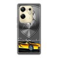 Дизайнерский силиконовый чехол для Infinix Zero 30 4G Lamborghini