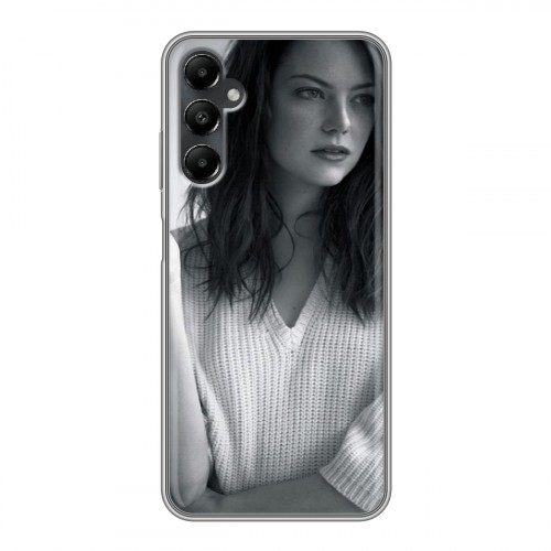 Дизайнерский силиконовый чехол для Samsung Galaxy A05s Эмма Стоун