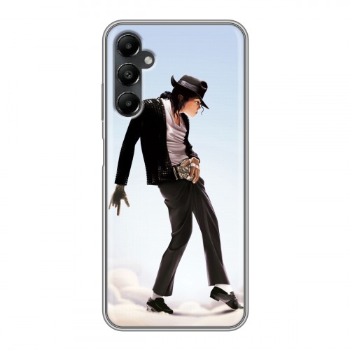 Дизайнерский силиконовый чехол для Samsung Galaxy A05s Майкл Джексон