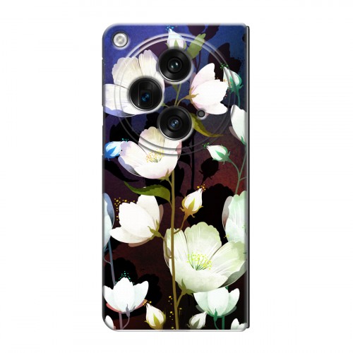 Дизайнерский пластиковый чехол для OPPO Find N3 Органические цветы