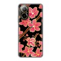 Дизайнерский силиконовый чехол для Realme C67 4G Люксовые цветы
