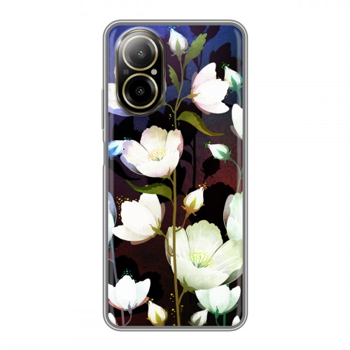 Дизайнерский силиконовый чехол для Realme C67 4G Органические цветы