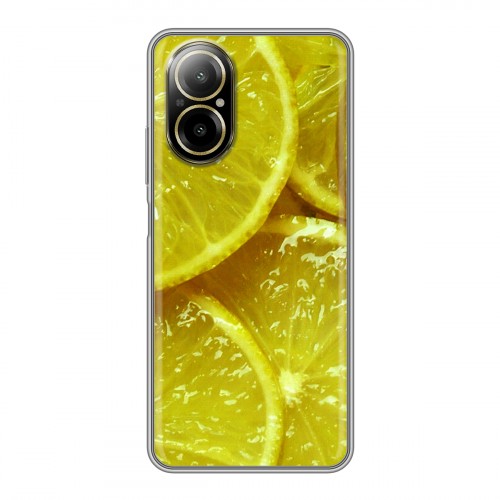 Дизайнерский силиконовый чехол для Realme C67 4G Лимон