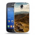 Дизайнерский пластиковый чехол для Samsung Galaxy S4 Active горы