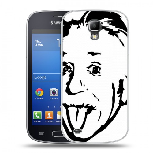 Дизайнерский пластиковый чехол для Samsung Galaxy S4 Active Альберт Эйнштейн