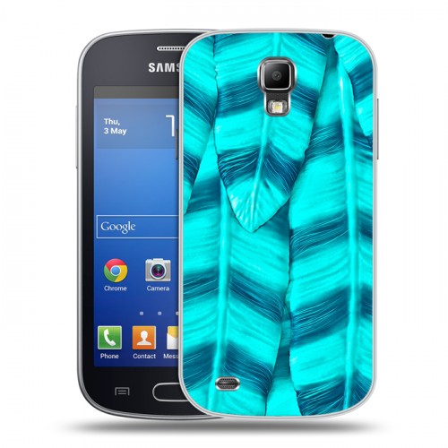 Дизайнерский пластиковый чехол для Samsung Galaxy S4 Active Контрастные перья
