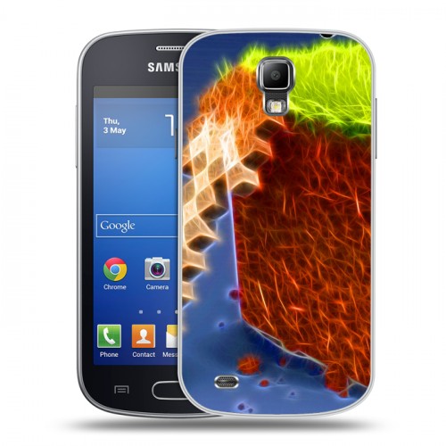Дизайнерский пластиковый чехол для Samsung Galaxy S4 Active Minecraft
