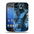 Дизайнерский пластиковый чехол для Samsung Galaxy S4 Active Mortal Combat