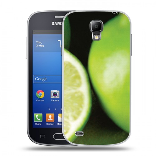 Дизайнерский пластиковый чехол для Samsung Galaxy S4 Active Лайм