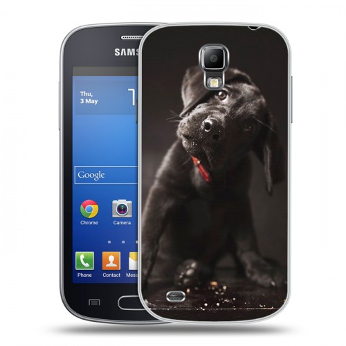 Дизайнерский пластиковый чехол для Samsung Galaxy S4 Active Щенки