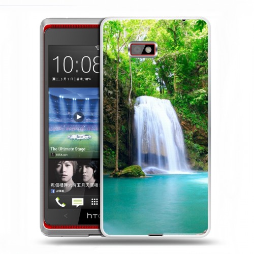 Дизайнерский силиконовый чехол для HTC Desire 600 Водопады