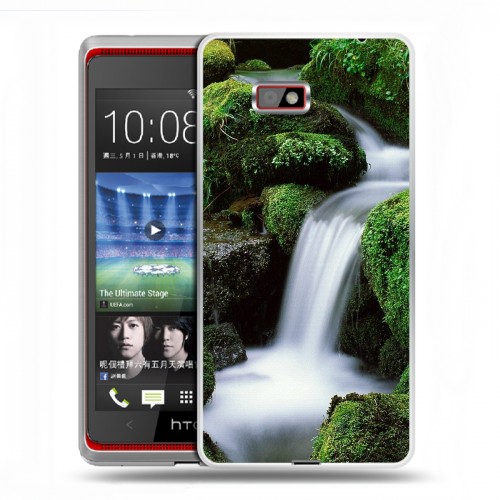 Дизайнерский силиконовый чехол для HTC Desire 600 Водопады