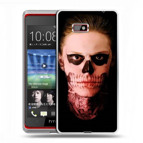 Дизайнерский силиконовый чехол для HTC Desire 600 Американская История Ужасов