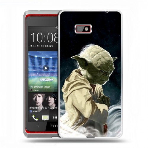 Дизайнерский силиконовый чехол для HTC Desire 600 Звездные войны
