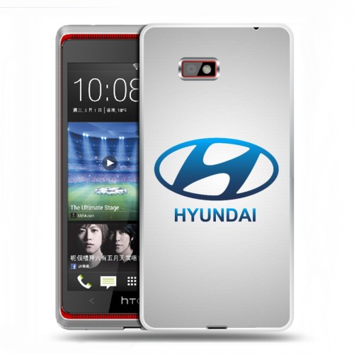 Дизайнерский силиконовый чехол для HTC Desire 600 Hyundai