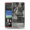 Дизайнерский силиконовый чехол для HTC Desire 600 Настоящий детектив